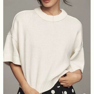 ANTHROPOLOGY Crew-Neck Women's Sweater